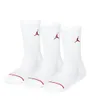 Lot chaussettes Enfant JHN JORDAN JUMPMAN CREW Blanc