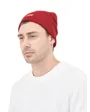 Beanie Homme Femme Rouge Batwing