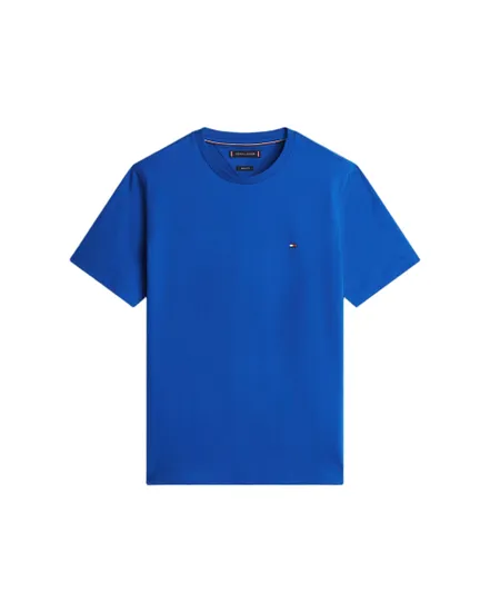 T-shirt col rond Homme ESS SEASONAL REG FIT SOLID TEE Bleu Marine/Écru