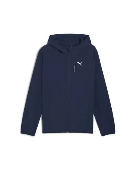 Veste zip à capuche Homme M FLEX STRETCH WOVEN Bleu