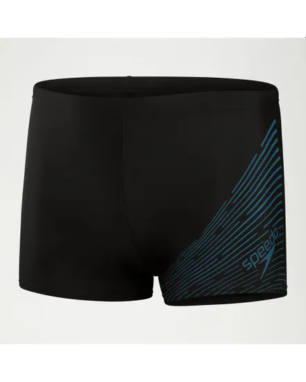 Short de bain Homme ECO MEDLEY LOGO AQSH Noir