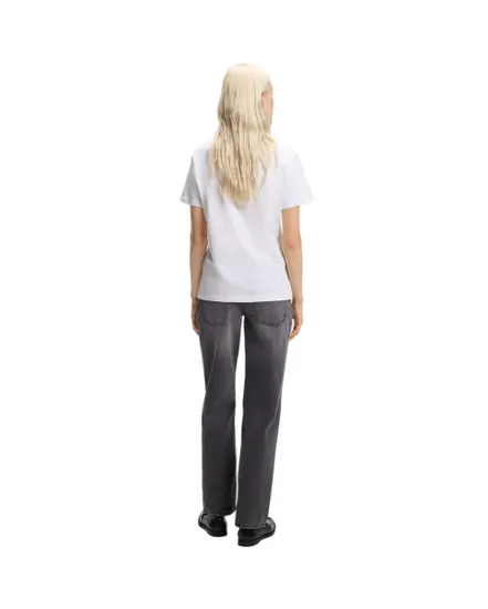 T-shirt col rond Femme DAMACIA 6 Blanc