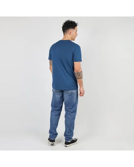 TEE SHIRT MANCHES COURTES LOGO EPA Homme Bleu