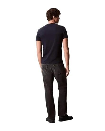 T-shirt col rond Homme SS SLIM STRETCH COTTON CREWNK TE Saphir Foncé