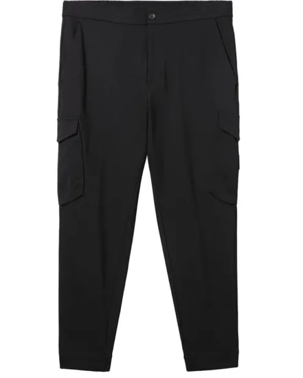 Pantalon cargo fuselé Homme T URBANEX-CARGOLIGHT Noir