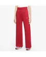 Pantalon de survetement Femme W NSW PHNX FLC HR PANT WIDE Rouge