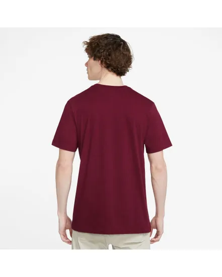 T-shirt manches courtes Homme M NSW TEE JUST DO IT SWOOSH Bordeaux