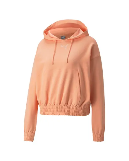 Sweatshirt à capuche manches longues Femme W HER HDY TR Rose