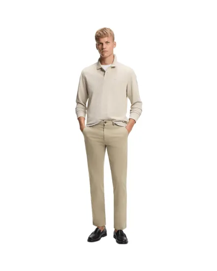 Pantalon chino Homme CHINO SLIM Beige Clair