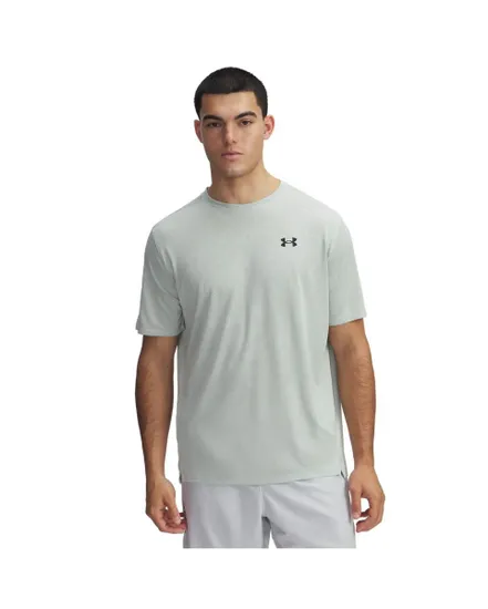 T-shirt Homme UA TECH VENT JCQRD SS Gris