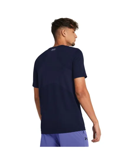 T-shirt Homme VANISH SEAMLESS SS Bleu