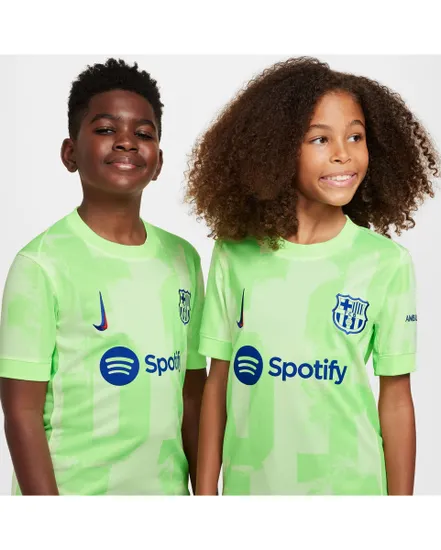 Maillot de football Enfant plus agé FCB Y NK DF JSY SS STAD 3R Vert