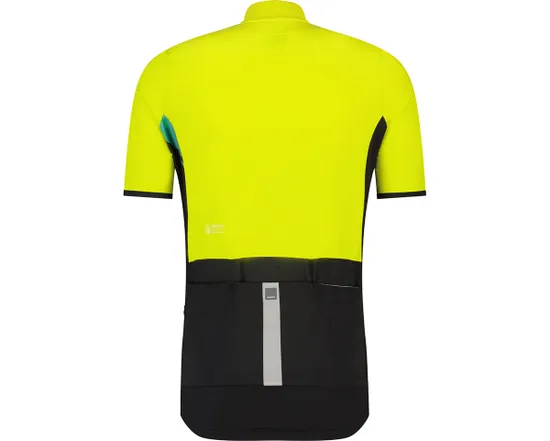 Maillot manches courtes Homme KITA Jaune Néon