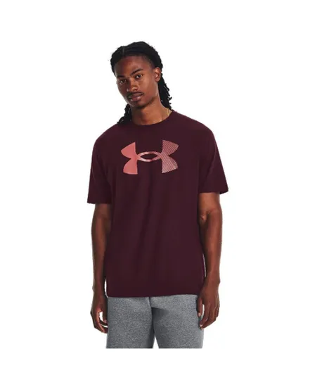 T-shirt Homme UA BIG LOGO FILL SS Bordeaux