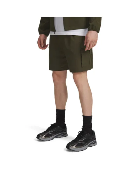 Short Homme UA VIBE WOVEN CARGO SHORT Vert