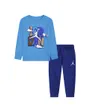 Tee-shirt ML et pantalon Enfant JDB LIL CHAMP LS TEE AND PANT Bleu