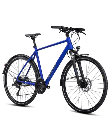 Vélo trekking Homme DOMINGO 27 SPORT GENT Bleu