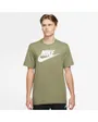 T-shirt manches courtes Homme M NSW TEE ICON FUTURA Vert