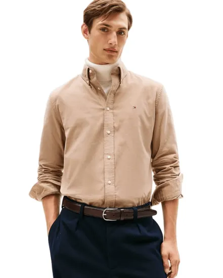 Chemise Homme SOLID CORDUROY RF SHIRT Taupe