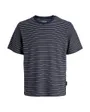 Tee Shirt Homme Jjedover Striped Tee Ss Crew Neck Sn
