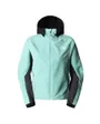 Veste manches longues Femme W AO SOFTSHELL HOODIE Bleu