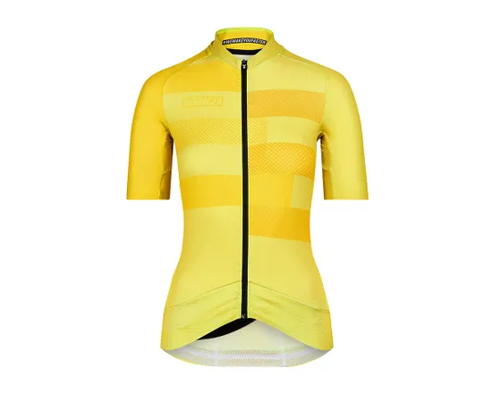 Maillot manches courtes Femme EPIC Jaune Citron