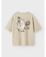 T-shirt Enfant NKMKANE SS RLX TOP PS NOOS Beige