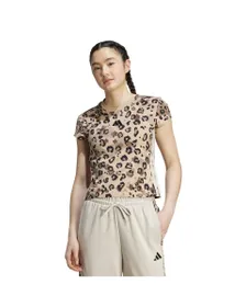 T-shirt Femme W AOP TEE Marron