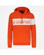 Sweat a capuche manches longues Homme BAH HOODY N1 M Orange