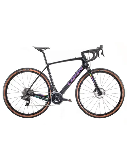 Vélo gravel Unisexe 765 GRAVEL RS SRAM RIVAL ETAP 2X12 Noir