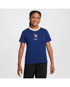 Maillot de football Enfant plus agé FFF U NK CREST TEE Bleu