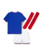 Ensemble de football Jeune enfant FFF LK NK DF STAD KIT HM Bleu