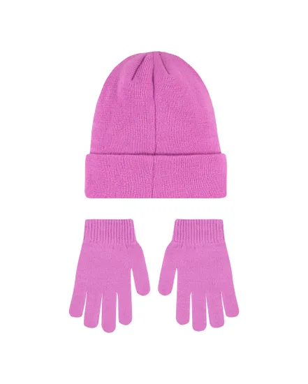 Set bonnet + gants Enfant NAN FUTURA BEANIE/GLOVE SET Rose