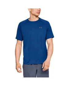 T-shirt de sport homme UA TECH 2.0 SS TEE Bleu