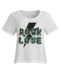 T-shirt Femme TS MC FE LEONA Blanc