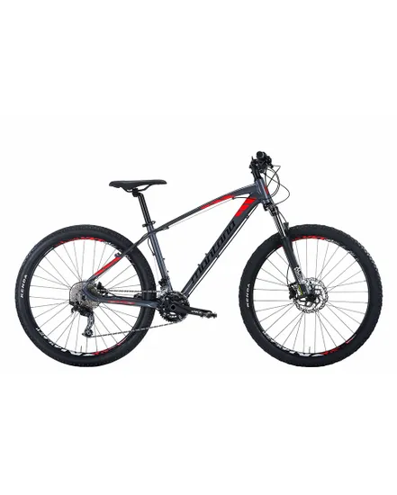 VTT semi rigide Unisexe URANO 27,5 TY-300 3X7V DISC Gris/Rouge