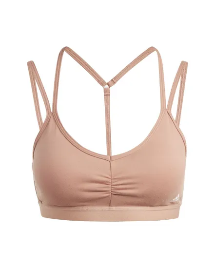 Brassiere de sport Femme YO ESS LS BRA Rose