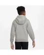 Sweat à capuche manche longues Enfant K NSW CLUB FLC HDY HBR Gris