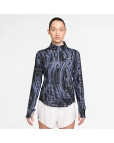 Haut d'entrainement Femme W NK SWIFT NVLT DF UV HZ TOP Bleu