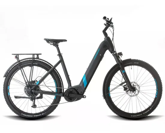 Vélo électrique urbain/trekking Femme CAIRON C 2.0 625 WAVE Noir/Turquoise