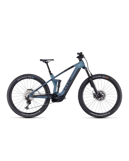 VTT électrique tout suspendu Unisexe STEREO HYBRID 140 HPC ABS 750 Gris/Bleu