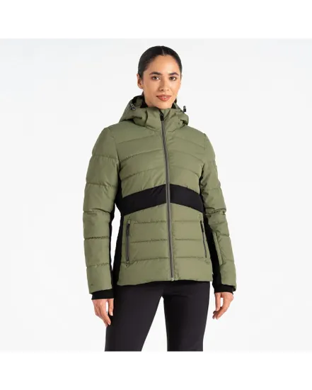 Doudoune à capuche Femme GLACIAL JACKET Vert