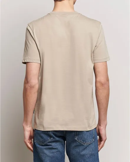 T-shirt col rond Homme THOMPSON Beige Foncé