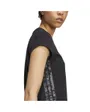 T-shirt Femme W AOP TEE Noir