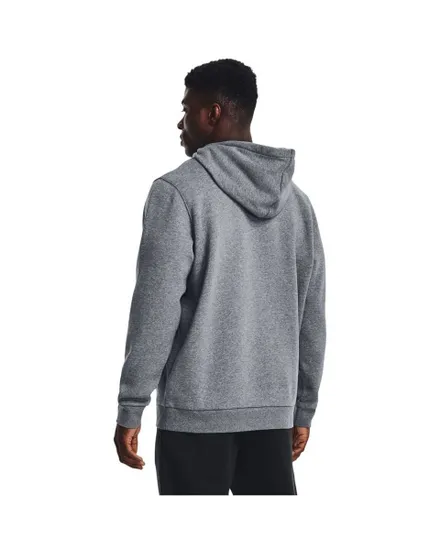 Sweat à capuche Homme UA ESSENTIAL FLEECE HOODIE Gris