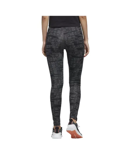 Collants de sport femme W E AOP TIG Noir