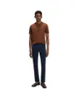 T-shirt col rond Homme THOMPSON Brun Clair,