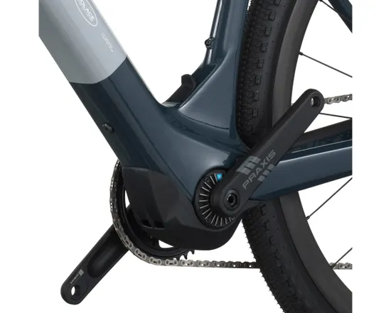 Vélo de gravel électrique SOLACE GRAVEL 20 Bleu Calmar/Gris Beluga
