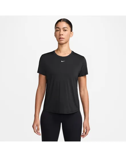 T-shirt Femme W NK ONE CLASSIC DF SS TOP WT Noir