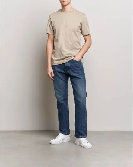 T-shirt col rond Homme THOMPSON Beige Foncé